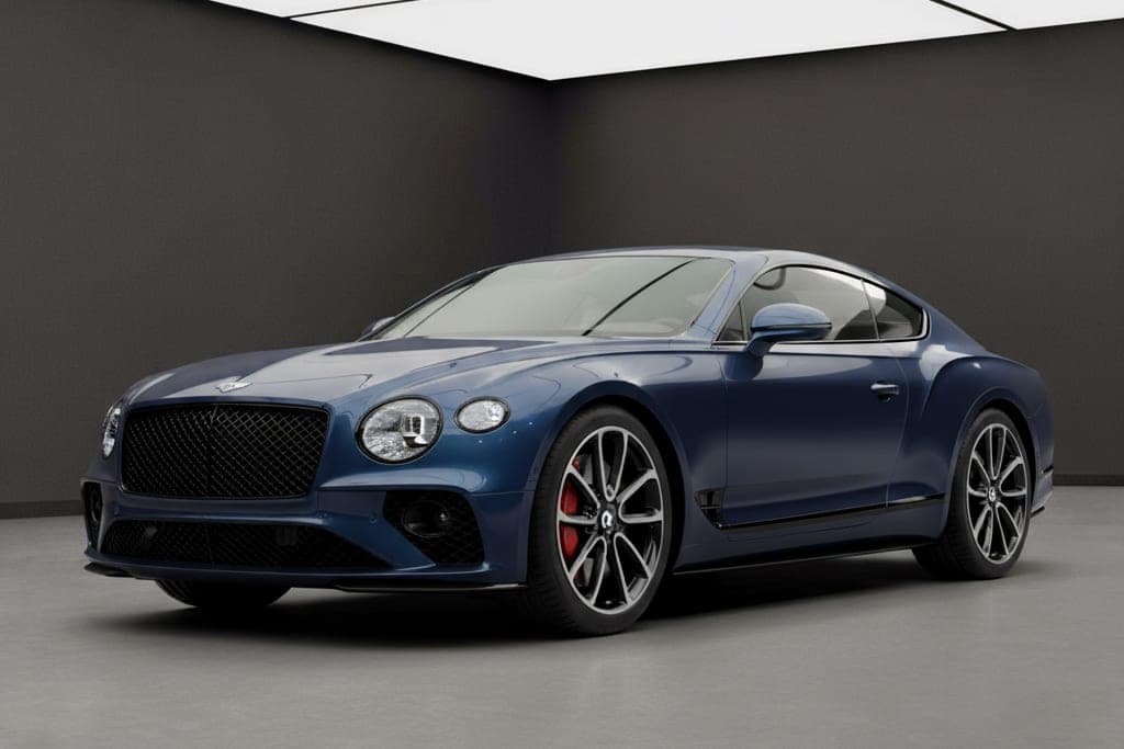 Bentley Continental GT Speed, 2023 — вид спереди три четверти