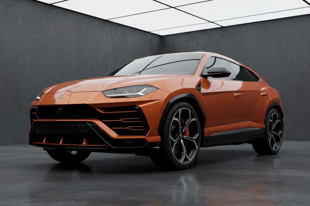 Lamborghini Urus S, 2023 — вид спереди три четверти
