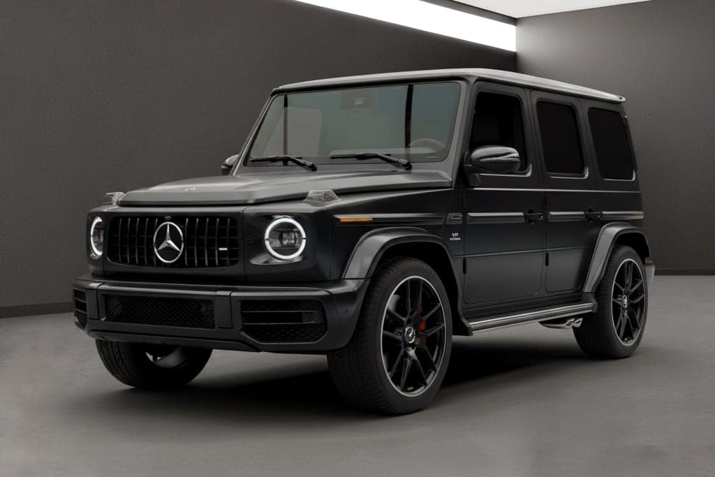 Mercedes-Benz G-Класс AMG G 63, 2024 — вид спереди три четверти