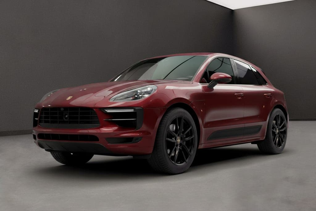 Porsche Macan GTS, 2024 — вид спереди три четверти