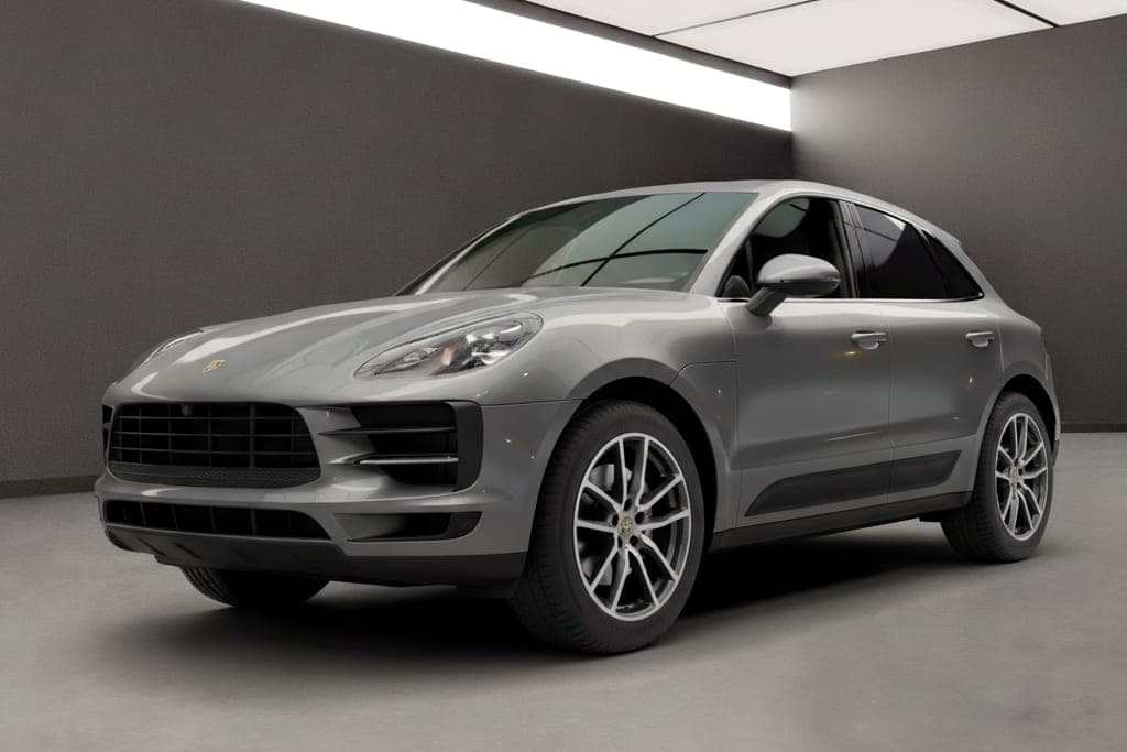 Porsche Macan T, 2023 — вид спереди три четверти