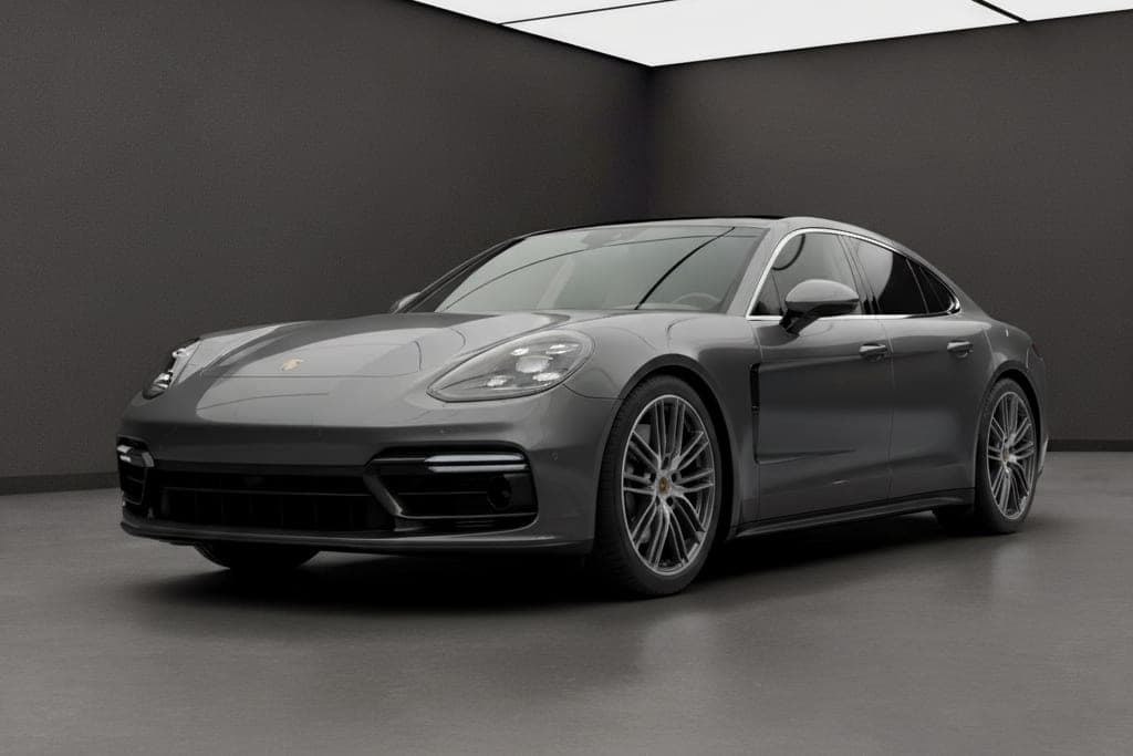 Porsche Panamera 4 GTS, 2025 — вид спереди три четверти